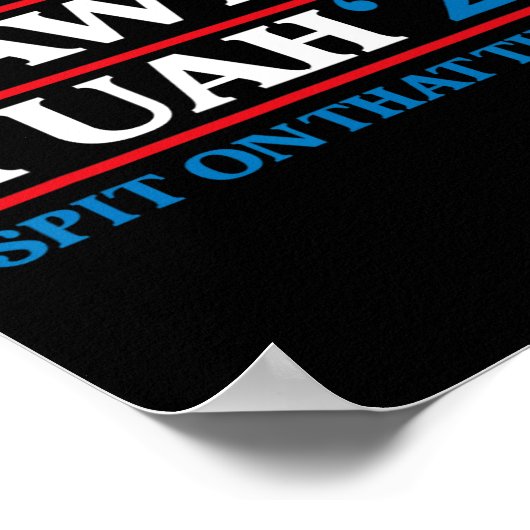 Ich brauche ein paar Hawk Tush Präsident Wahl Paro Poster (Ecke)