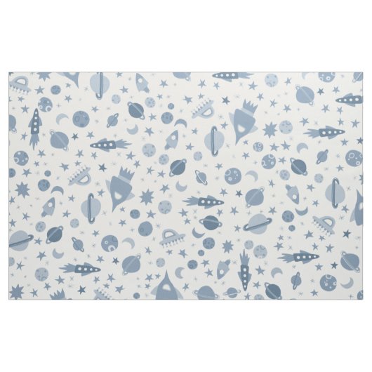 Ich brauche ein Universum-UFO Muster Stoff (Yard (91,4 cm))