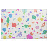 Ich brauche ein Universum-UFO Muster Stoff (Fat Quarter (45,7 x 55,9 cm))
