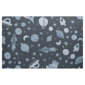 Ich brauche ein Universum-UFO Muster Stoff (Fat Quarter (45,7 x 55,9 cm))