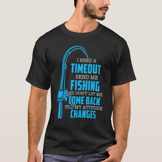 Ich brauche ein Zeitlimit, das mir Fischereifahrze T-Shirt (Vorderseite)