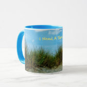 Ich brauche eine Auszeit Tasse (Vorderseite Links)