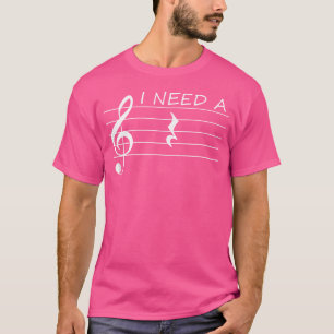 Ich brauche eine Break Erholung Funny Music Band C T-Shirt