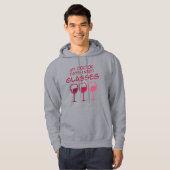 Ich brauche eine Brille Hoodie (Vorne ganz)