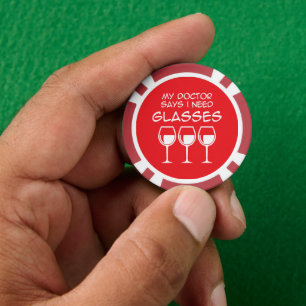 Ich brauche eine Brille Pokerchips