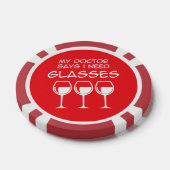 Ich brauche eine Brille Pokerchips (Einzeln)