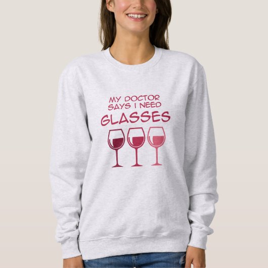 Ich brauche eine Brille Sweatshirt (Vorderseite)