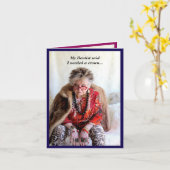 Ich brauche eine geklappte Grußkarte Karte (Gelbe Blume)