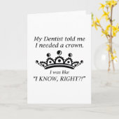 Ich brauche eine Krone Karte (Gelbe Blume)