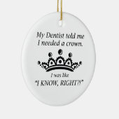 Ich brauche eine Krone Keramikornament (Rechts)