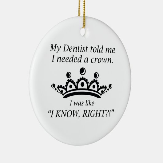 Ich brauche eine Krone Keramikornament (Rechts)