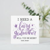 Ich brauche eine Märchengott, du bist mein Vorschl Dankeskarte (Stehend Vorderseite)