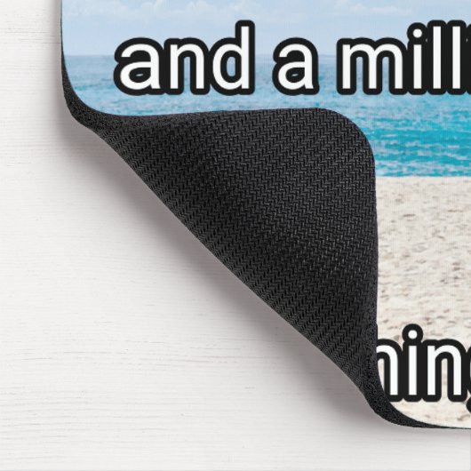 Ich brauche eine Pause Mousepad (Ecke)