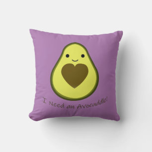 Ich brauche einen Avocuddle Niedlich Kawaii Avocad Kissen