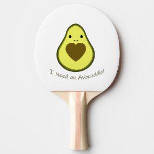 Ich brauche einen Avocuddle Niedlich Kawaii Avocad Tischtennis Schläger