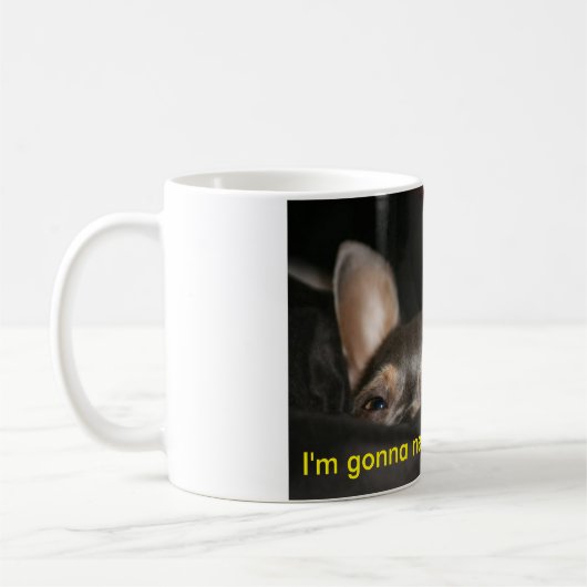 Ich brauche einen größeren Cup! Kaffeetasse (Links)