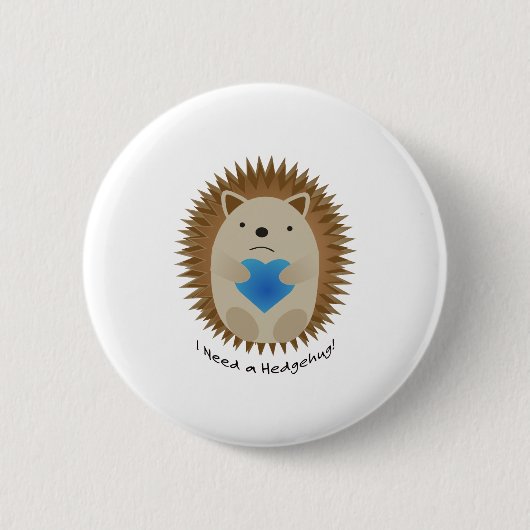 Ich brauche einen Hedgehug-Igel Button (Vorderseite)