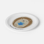 Ich brauche einen Hedgehug-Igel Pappteller (Schrägansicht)