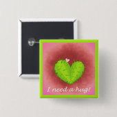 Ich brauche einen Herzkaktus Button (Vorne & Hinten)