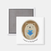 Ich brauche einen Igelknuddel Igel Magnet (Vorderseite/Rückseite)