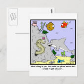 Ich brauche etwas Luft Postkarte (Vorne/Hinten)