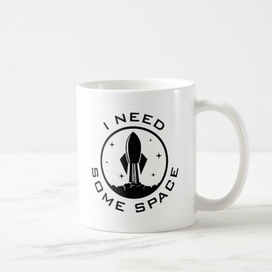 Ich brauche etwas Platz Kaffeetasse (Rechts)