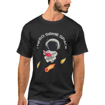 ICH BRAUCHE ETWAS PLATZ, LUSTIGER ASTRONAUT