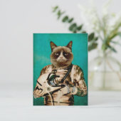 Ich brauche etwas Platz Postkarte (Stehend Vorderseite)