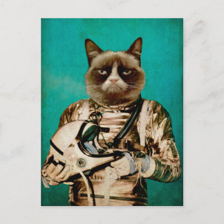 Ich brauche etwas Platz Postkarte