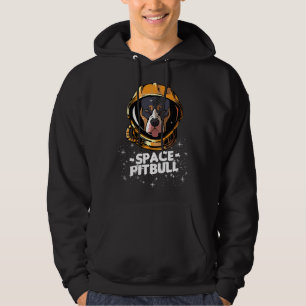 Ich brauche etwas weltraumhafte Pitbull-Liebe R Hoodie