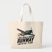 Ich brauche gerade eine größere Runway für mein RC Jumbo Stoffbeutel (Vorne)