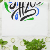 Ich brauche H2O-Skript Geschirrtuch (Gefaltet)