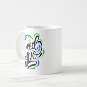 Ich brauche H2O-Skript Kaffeetasse (Vorderseite Links)