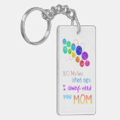 Ich brauche immer Mutter Schlüsselanhänger (Vorderseite links)