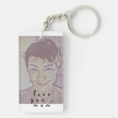 Ich brauche immer Mutter Schlüsselanhänger (Rückseite)