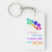 Ich brauche immer Mutter Schlüsselanhänger (Vorderseite)