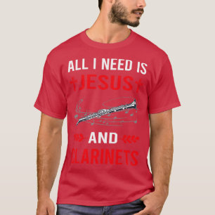 Ich brauche Jesus und Klarheit T-Shirt