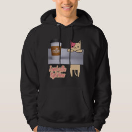 Ich brauche Kaffee gleich jetzt | Die besten Katze Hoodie