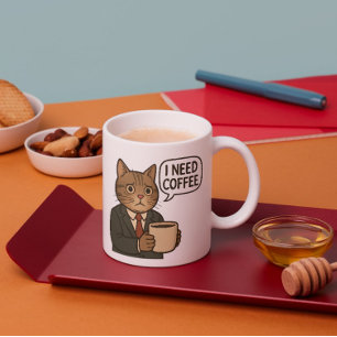 Ich brauche Kaffee Kaffee Tasse - Frauengeschenk