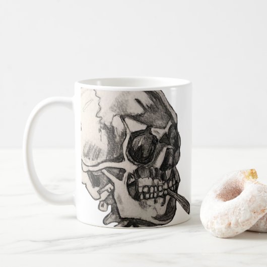 Ich brauche Kaffee... Kaffeetasse (Mit Donut)