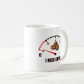 Ich brauche Kaffee Kaffeetasse (VorderseiteRechts)
