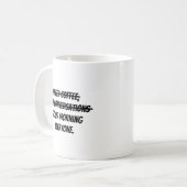 Ich brauche Kaffee Kaffeetasse (Vorderseite Links)