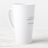 Ich brauche Kaffee Milchtasse (Linke Ecke)