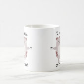 Ich brauche Kaffee | Niedlich Lazy Cat Kaffeetasse (Mittel)