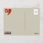 Ich brauche Kaffee - Postkarte (Rückseite)