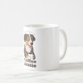 ICH BRAUCHE KAFFEE UND MEINE AUSSIE KAFFEETASSE (VorderseiteRechts)