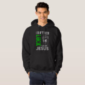 Ich brauche kein Glück, dass ich Jesus Christliche Hoodie (Vorne ganz)