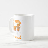 Ich brauche kein Kostüm, ich bin Mathematiklehreri Kaffeetasse (Vorderseite Links)