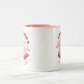 Ich brauche kein Valentin, ich brauche eine Nicker Zweifarbige Tasse (Mittel)