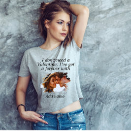 Ich brauche kein Valentin, mit dem ich ewig Got ha T-Shirt